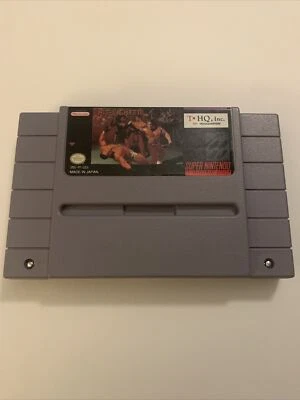 PIT FIGHTER (Sistema de Entretenimiento Super Nintendo 1992) Auténtico Foto 1 de 4