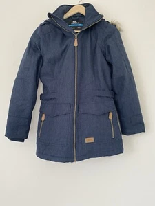 Trespass Waterproof Coat TP50 Navy Faux Fue Größe XS Outdoor - Bild 1 von 9