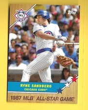 RYNE SANDBERG  2017 TOPPS ON DEMAND 1987 ALL-STAR GAME Chicago Cubs /1722