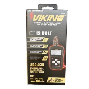 Viking Digital Akku und Systemtester Diagnose 12 Volt 58759 NEU - Bild 1 von 3
