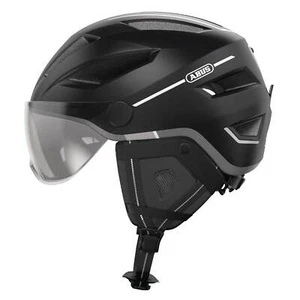 ABUS Pedelec 2.0 ACE velvet black - Fahrradhelm mit Visier & Rücklicht M 52-57cm - Bild 1 von 6