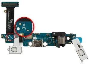 OEM Spec Charging Port Flex Cable For Samsung Galaxy S6 (G920A/G920W8) AT&T - Picture 1 of 2