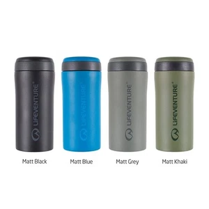 LIFEVENTURE NON SPILL THERMAL TRAVEL MUG NO-LEAK STAINLESS INSULATED 300ml - Picture 1 of 33