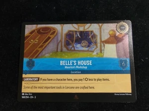 Disney Lorcana Belle's House Foil Holo - 168/204 - Into The Inklands - Picture 1 of 4