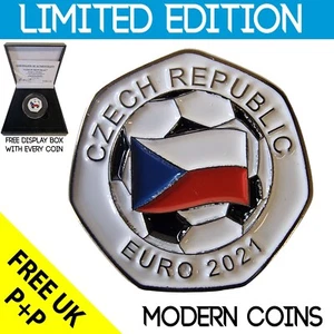 SELTENES ORIGINAL TSCHECHISCHE REPUBLIK EURO 2021 SERIE COA 60 LIMITIERTE AUFGABE VON 100 - Bild 1 von 5