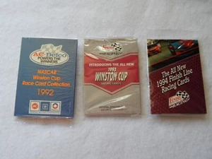 1992,1993,1994 Factory Sealed NASCAR Promo Cards - Picture 1 of 2