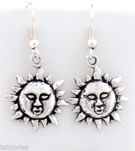 Sun Shape Earrings - Picture 1 of 4