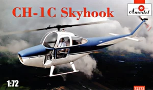Cessna CH-1 Skyhook - Helicóptero Escala 1/72 - Kit Modelo Plástico AMODEL 72373 - Imagen 1 de 12