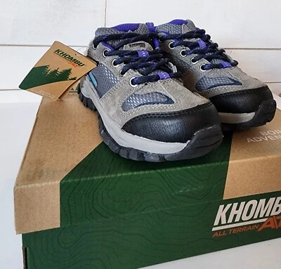 Khombu Little Kids All Terrain Outdoor Waterproof Hiking Shoe Grey Size 11M - Image 1 of 4