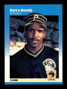 1987 Fleer Glossy Set Break # 604 Barry Bonds MINT *OBGcards* - Bild 1 von 2