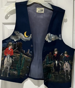 LaRae handbemalt signiert '64 Engel Fliegerweste Western Motiv - Bild 1 von 10