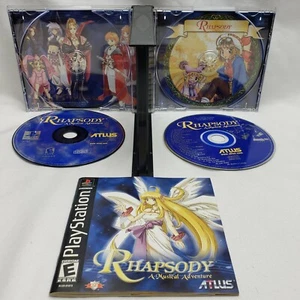 Rhapsody: A Musical Adventure (Sony Playstation 1, PS1) Complete Tested MINT - Picture 1 of 8