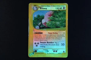 Blissey 6/147 Reverse Holo Shiny E-Series Pokemon TCG Card Aquapolis Heavy Play - Picture 1 of 2