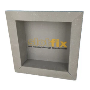 SLOTFIX® Wandnische befliesbar montagefertig 30x30x10cm Ablage Shampoo Deko Haus - Bild 1 von 7
