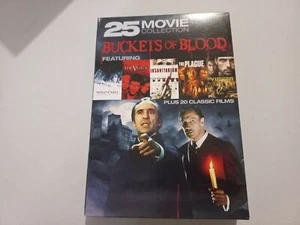 Buckets of Blood- Reg 1 (DVD) Horror 25 Movie Collection VGC - Picture 1 of 4