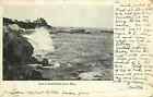 Postcard Surf Scene at Marblehead Neck, Massachusetts - used in 1908