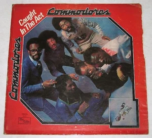 Philippines COMMODORES Caught In The Act LP Vinyl Record - Picture 1 of 3