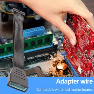 USB 3.0 19/20 Pins Internal Extension Header Adapter Cable For PC Motherboard - Picture 1 of 10