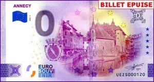 ANNECY / BILLET SOUVENIR 0 € / NULL EURO-SCHEIN / UEZS 2022-1 - Imagen 1 de 1