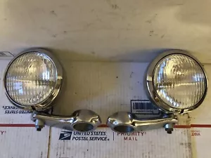 Harley Spot lights Sportster Dyna FXR 39mm Narrow Glide Mount - Picture 1 of 8