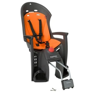 NEW - Hamax Siesta Child Bike Seat - Grey/Orange - FREE INT SHIPPING - Picture 1 of 1