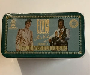 1993 Elvis Presley Gold Serie 1 Metallic Gold Bilder Sammlerkarten Neu - Bild 1 von 3
