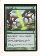 Magic: MTG: Rise of the Eldrazi: Foil: Living Destiny