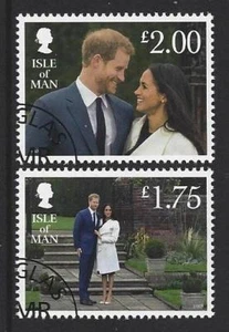ISLE OF MAN 2018 HARRY AND MEGHAN ENGAGEMENT FINE USED - Picture 1 of 1