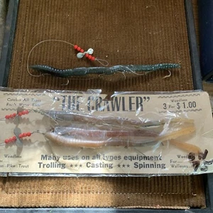 Antique Worm Harness Full Carded Sealed Rare Japan Lot - Bild 1 von 10
