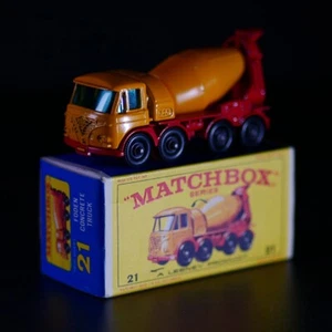 Matchbox 21d Foden Concrete Truck | Original Box | 1968 - Picture 1 of 5