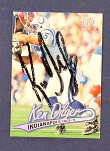 1997 Ultra #78 Ken Dilger signiert Colts EX EXMT - Bild 1 von 2
