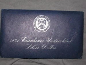 Moneda de dólar Eisenhower 1971 40 % plata - Imagen 1 de 3