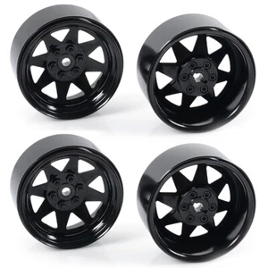 RC4WD Z-W0190 6 Lug Wagon 2.2" Steel Stamped Beadlock Wheels Black (4) - Picture 1 of 5