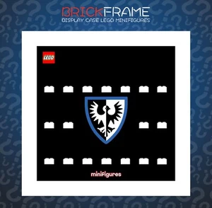 Cornice Vetrina Display Case adatta per Lego Minifigure Castle BalckFalcon 71037 - Foto 1 di 6