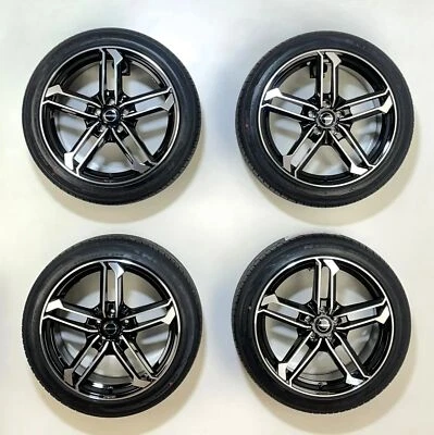 Cupra Born 19 Zoll Borbet ATX-8519 Schwarz Glanz Front poliert 225/45R19 Nexen - Bild 1 von 4