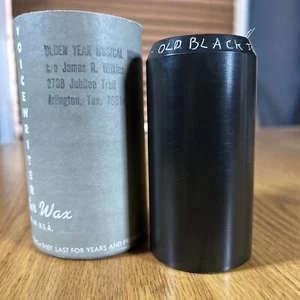 Edison Cylinder Record Voice Writer Master Wax Old Black Joe 8823 ungetestet - Bild 1 von 20