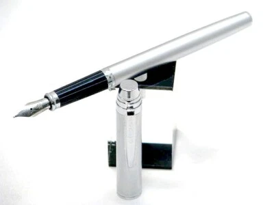 Cross Füllfederhalter Fountain Pen Matt Silber Lack Chrom Feder Nib M - Bild 1 von 3