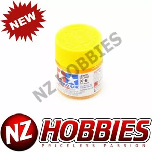 TAMIYA TAM81508 Acrylic Mini X8, Lemon Yellow - Picture 1 of 2