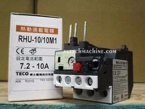 Sobrecarga térmica RHU-10/10M1 Teco 3 polos 7,2 - 10 amperios - Imagen 1 de 1
