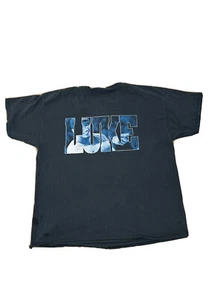 Luke Bryan T Shirt Men Sz 2XL Adult Black Country Music Concert Tour Retro 2014 - Picture 1 of 6