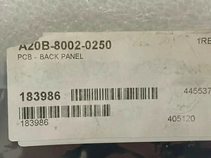 *** FANUC A20B-8002-0250 PCB BACk PANEL *** - Picture 1 of 4