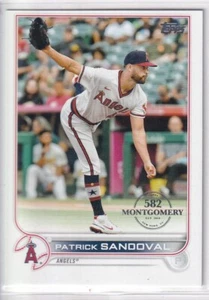 Juego de béisbol paralelo 2022 Topps Montgomery Club Los Angeles Angels Team - Imagen 1 de 1