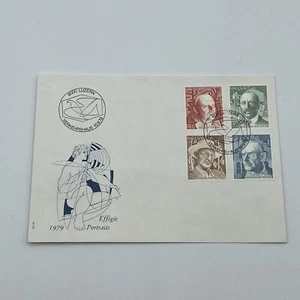 SWITZERLAND Luzern FDC 1979 HELVETIA Klee Rilke Hesse Mann PORTRAITS EFFIGIE - Picture 1 of 2