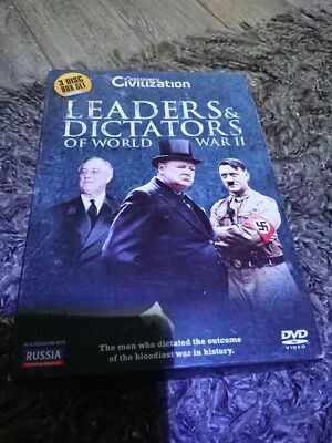 Leaders & Dictators Of World War II (DVD, 2012) 3 Disc Set  - Image 1 of 4
