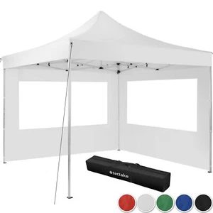 Gazebo da Giardino Richiudibile Pieghevole Alluminio Impermeabile Tendone 3x3 m - Foto 1 di 46