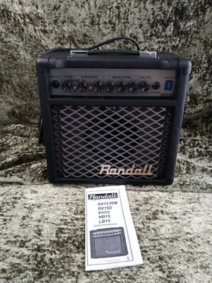 Randall RX15MBC 120V AC, 60HZ, 22W RX15M Series Electric Guitar Practice Amp NIB - Image 1 of 4
