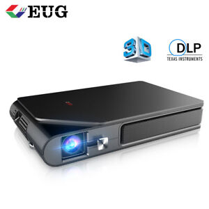 New ListingEug 3600Lm Dlp 3D Projector 1080P Wifi Wireless Movie Home Theater Meeting Us