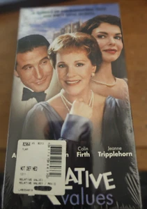RELATIVE VALUES Julie Andrews Colin Firth William Baldwin VHS SEALED - Picture 1 of 2