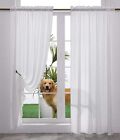 Yancorp Non-See-Through Velvet Opaque Privacy Curtains 2 Panels Drapes for Livin