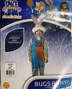 Space Jam A New Legacy Bugs Bunny Tune Squad Childs Toddler Costume - Picture 1 of 4